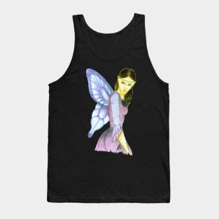 Fluttering Fairy- Pink Tank Top